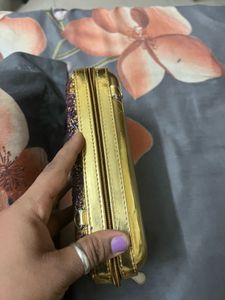 Sparkly Beaded Clutch
