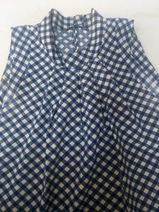 Chic Gingham Sleeveless Dress
