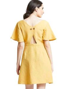 button up dress