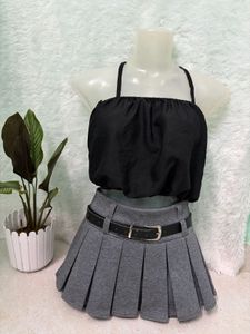 Black buble cami top 🖤
