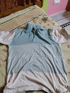Striped Polo T-shirt