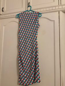 Geometric Print Dress