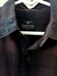 NEW FLYING MACHINE Checked Flannel Shirt