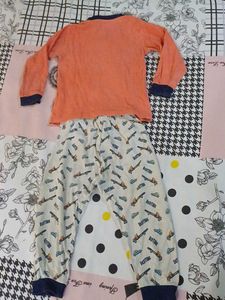 Unisex Kids Night Suit