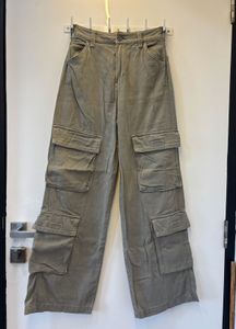 H&M Grey Cargo Pants