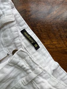 White Cargo Pants