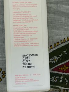 hyphen rice brightening face wash
