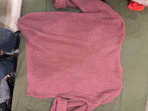 pink pullover