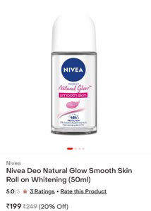 Nivea Natural Glow Deodorant