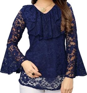 Casual Flared Sleeve, Bell Sleeve Lace