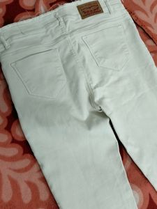 White Women&#39;s Jean - 34 Waist