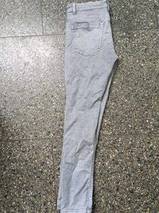 Gray Ripped Jeans