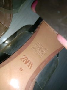 Zara Transparent High&#39; Heel Sendel..