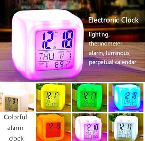 Glowcube Color-changing Led Alarm Clock