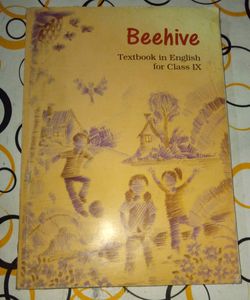 Class 9 NCERT English Book Beehive (NEVER USED)