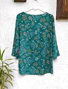 🌿 Emrald (Sea Green) Beautiful Tunic