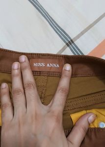 Leather Type Skinny Trouser