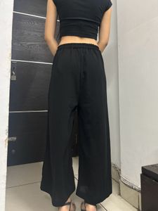Black Flared Pants