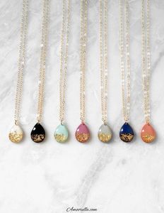 Real Flower Pendant Necklace🌼