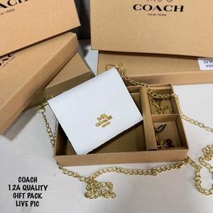 COACH SET OF 3 SLING BAG ,CHARM 2PC WD BOX