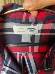 Old Navy Plaid Flannel Shirt