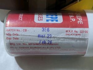 Elastic Crepe Bandage 10 Cm X 4mtr
