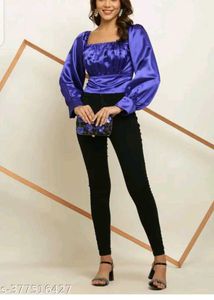 Royal Blue Top