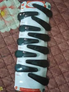 Hair Clips - Black