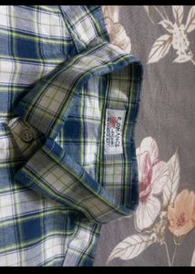 Checkered 💙Shirt