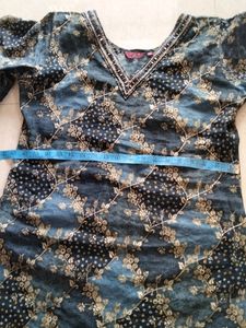 Kurti Pant with Dupatta Set