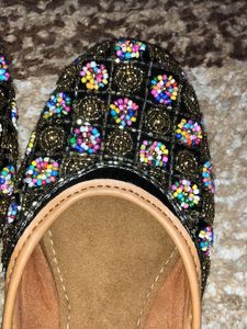 Bead Work Jutti ( Size -5 )