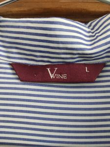 White and Blue Stripped Sleeveless Shirt 💙🤍💙🤍