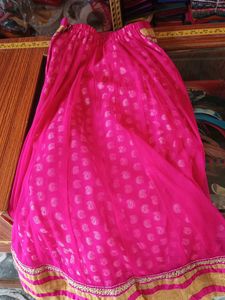 Pink Ethnic Skirt