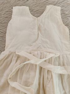White Ethnic Frock (Girls)