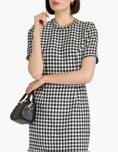 Korean Plaid Winter Dress