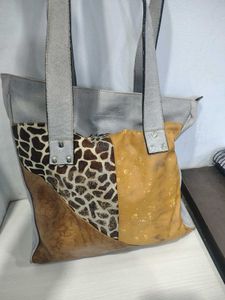 Unique Patchwork Tote Bag