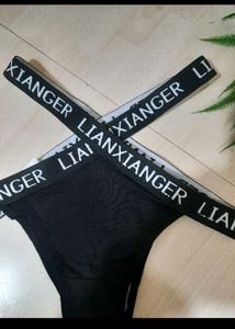 Lianxianger Black Thong