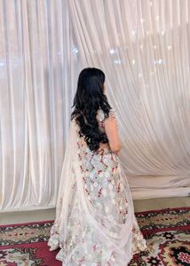 Embroidered Floral Lehenga