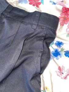 Black Wide Leg Trousers