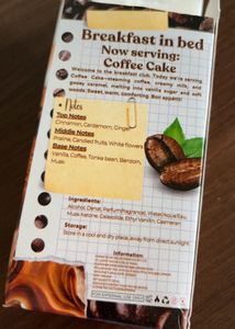 Blur Coffee Cake Perfume