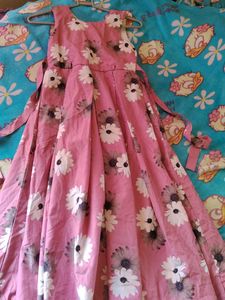 Pink Floral Dress