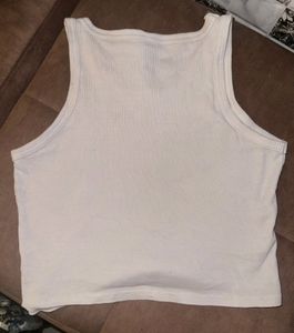 White Crop Top