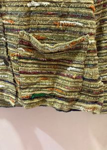 Stripped Textured Jacket