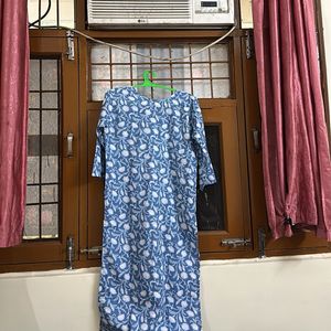 Light Blue Kurti