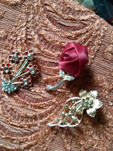 Brooch Set Pack Of 3 Batch
