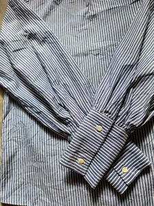 casual striped sleeve shirt