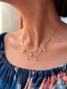 Myra Sleek double layred choker