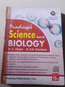 Pradeep's Science Biology Part-III for Class 10th