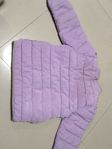 Cute Lilac Puffer Jacket