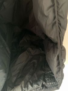 Black Hooded Puffer Jacket